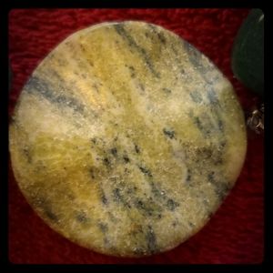 Custom 16-17 In. Green Natural Stone Necklace